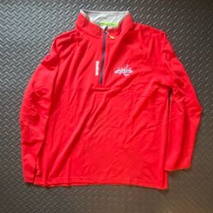 Reebok Washington Capitals Center Ice Collection pullover size XL